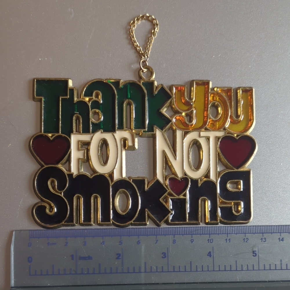 Brass & Resin Sign